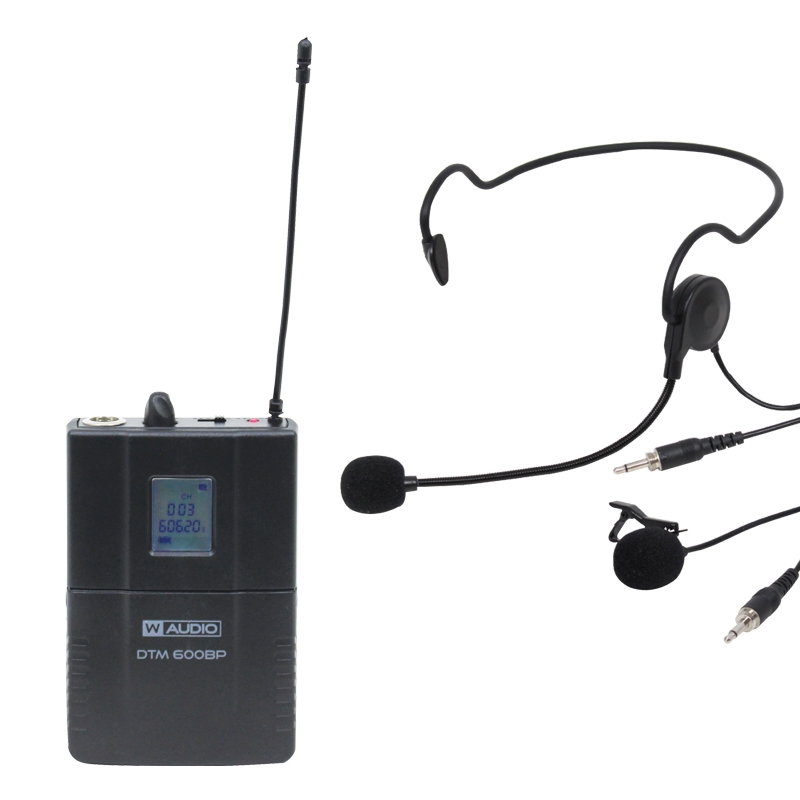 W-Audio DTM 600BP Add On Beltpack Kit (606.0Mhz-614.0Mhz)